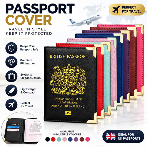 British passport cover new - british,