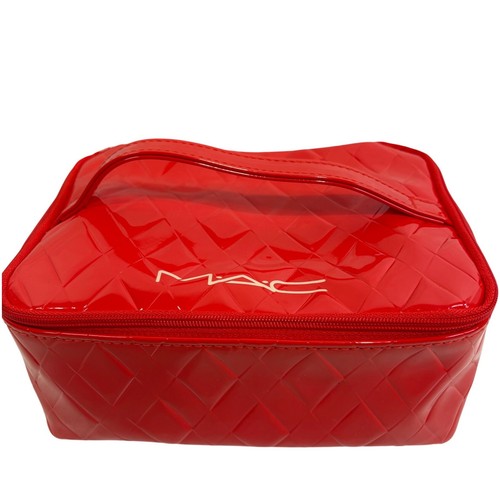 Mac cosmetics red quilted - mac,