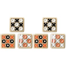 3 Sets Wooden Crafted Pieces