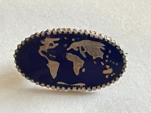 League nations enamel globe - league,