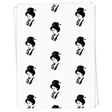 Japanese geisha portrait - geisha, portrait'