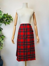Vintage 90s Red Tartan Check