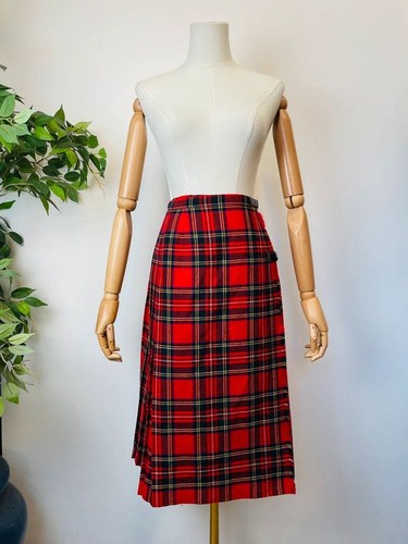 Vintage 90s red tartan - 90s,