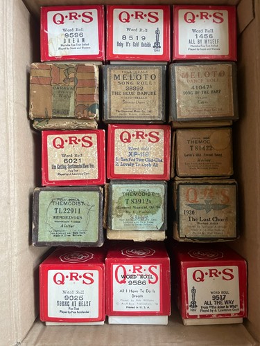 Pianola piano rolls - piano,