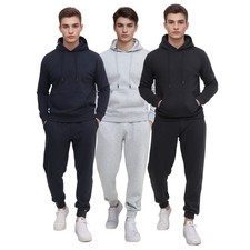 Mens 2Pc Tracksuit Set Hoodie