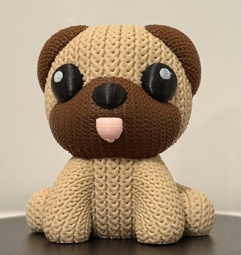 Pug ornament birthday - pug, ornament-