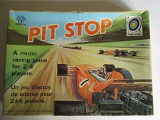 Pit Stop motor racing board game by Waddingtons 1972.Vintage game.