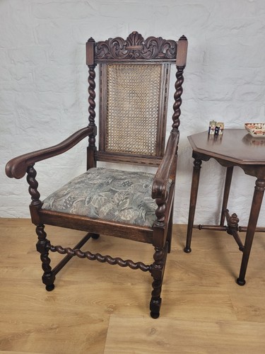 Victorian armchair barley - victorian,