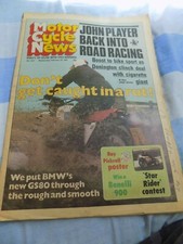  Motor Cycle news/BMW GS80 Tested/London Show/Yamaha TD2 Racer/Trials/Speedway