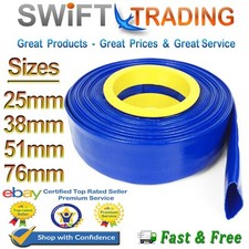 BLUE PVC LAYFLAT HOSE-WATER