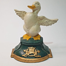 Vintage Cast Iron Duck Door