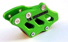 KXF450 KLX450R REAR CHAIN GUIDE KAWASAKI GREEN RCG-KX3 TM DESIGNWORKS 2009-2018
