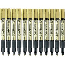 12xPentel MMP20 Gold Permanent