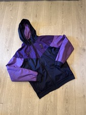 Tottenham Nike rare Purple Rain showerproof Jacket Windcheater adult small 