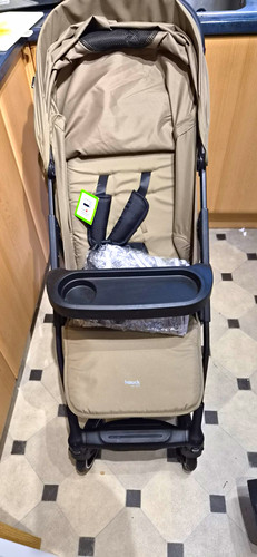 Hauck beige single pushchair - hauck,