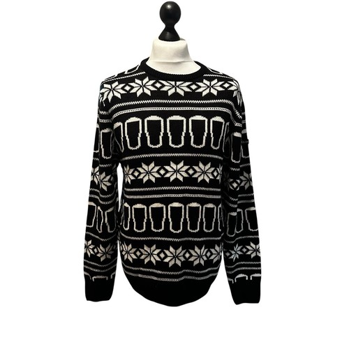 Guinness men black white - black,
