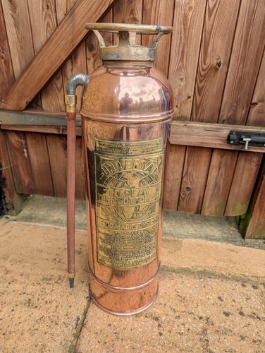 Antique brass universal fire - brass,