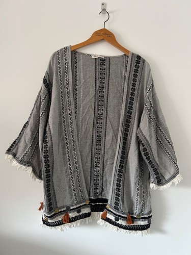 Indigo cardigan jacket - m&s,