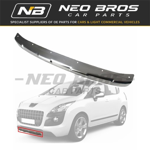 New front bumper lower trim - front,