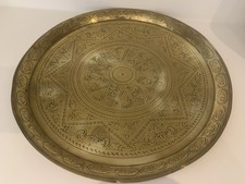 Vintage Round Solid Brass