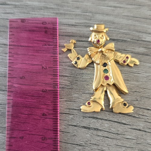 Carat gold jester clown - carat,