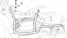 Engine Guard Silver For BMW R 1150 GS (2000-2004)