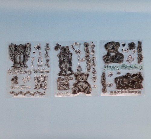 Clear rubber stamps - clear, cardmaking