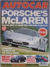 AUTOCAR 5/7/2000 featuring