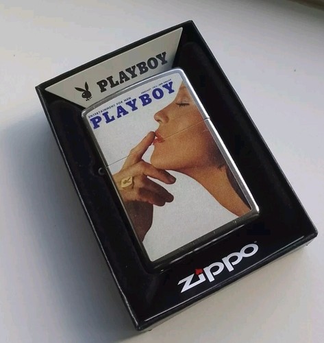Zippo lighter playboy february - zippo,