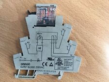 Omron SPDT non-latching relay DIN rail GR2V-SL500 230VAC/48VDC coil