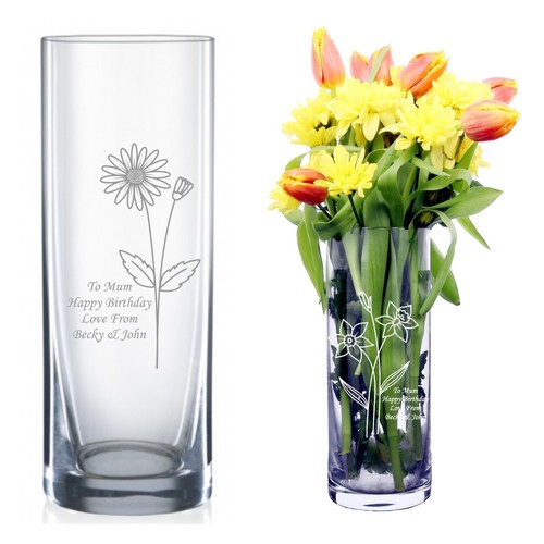 Personalised engraved glass - engraved,