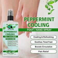 100% Natural Peppermint Hand & Foot Spray–Soothing, Cooling, and Pain Relief UK