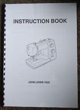 Janome 7025  - John Lewis Instruction Manual User Guide