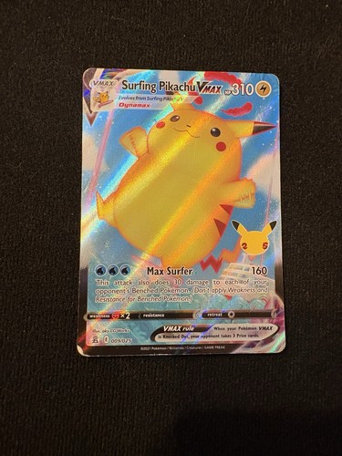 Surfing pikachu vmax - surfing,