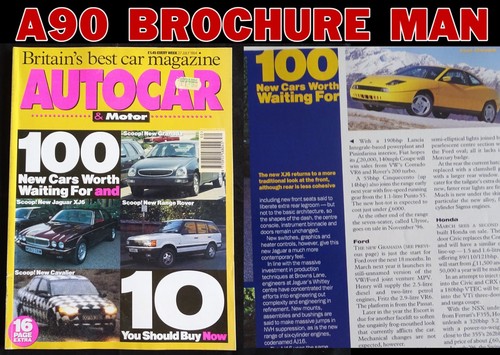 Old autocar magazine july - autocar, 1994