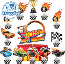25 Pcs Car Cake Toppers for