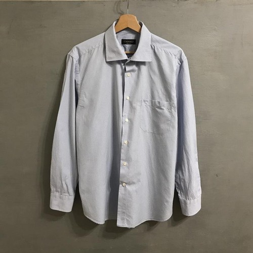 Men canali shirt blue cotton - canali,