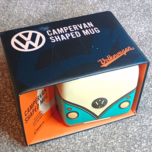 Campervan shaped mug - campervan,