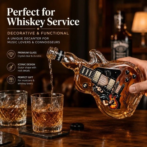 Guitar shaped bottle tennessee - bottle,