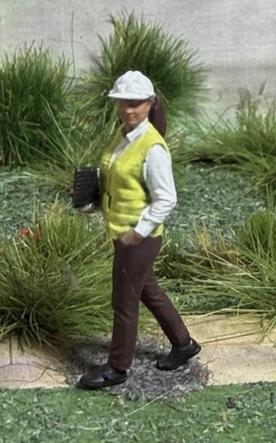 Model railway figures gauge - oo,