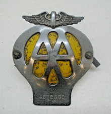 Vintage AA Vehicle Badge With