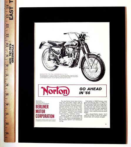 1966 norton 750 scrambler - 1966,