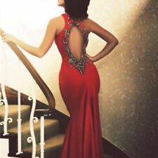 Pia Michi Stunning Evening Dresses - Red, Colbalt Blue & Navy In Various Sizes