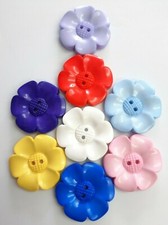 Daisy flower buttons 38mm 2