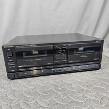 Technics RS-X911 Double Cassette Deck Hi-Fi Separate Dolby Untested Black