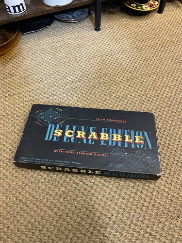 Scrabble luxe edition - scrabble,