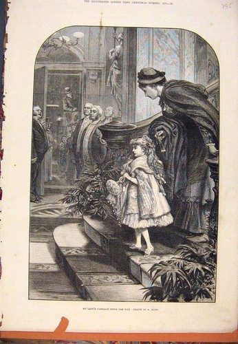 Original old antique - antique, print