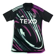 Aberdeen FC Football Shirt Mens Small Adidas 2023/24 Away Northern Lights Rare