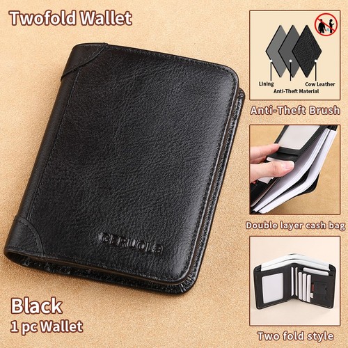 Mens rfid blocking real - rfid,