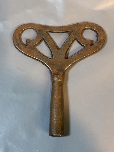 Antique clock key fit - antique,